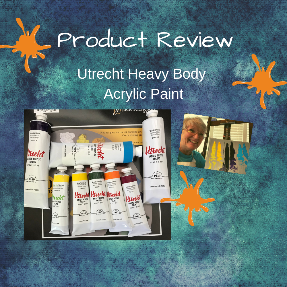 Product Review - Utrecht Heavy Body Acrylic Paint - Painting With Acrylics  101