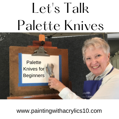 Learning about palette knives
