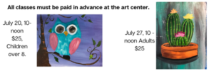 July 22 class at CAC