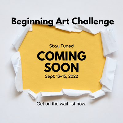 beginning artist challenge