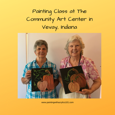 Community Art Center painting class