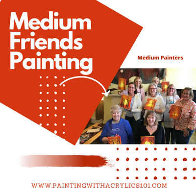 Medium Friends Painting