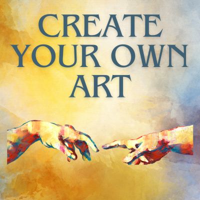 Create your own art support local artists