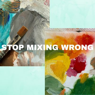 Beginner Mistakes Mixing Acrylic Paint