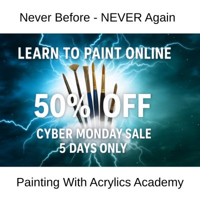 Cyber Monday Deal: Learn To Paint for $99!